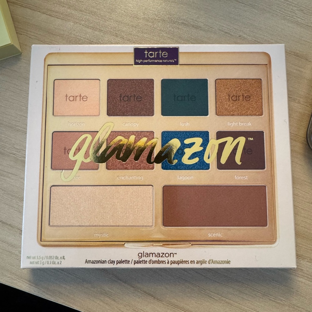NWT Tarte glamazon palette